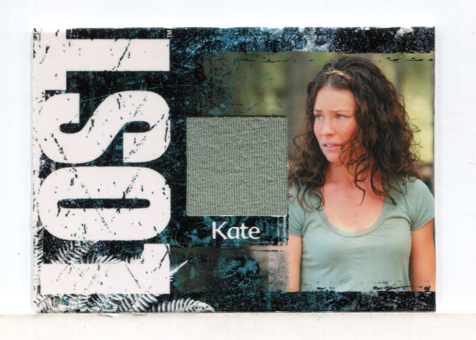 Lost Archives Evangeline Lilly as Kate Austen Relic Costume Card #048/375 - TvMovieCards.com