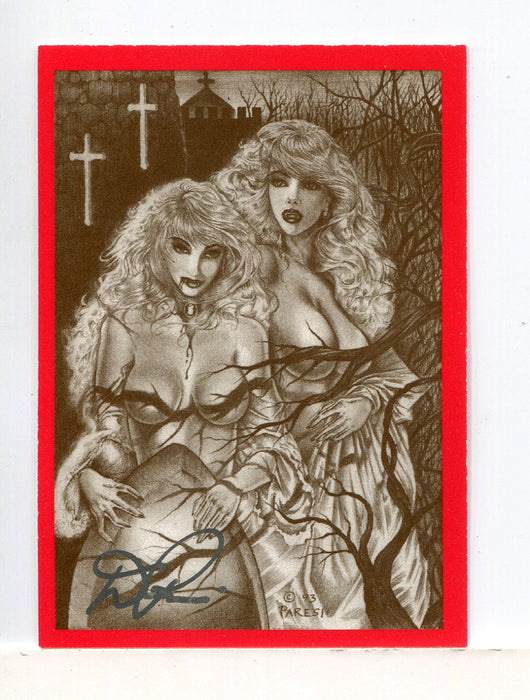 1994 Vampires and Vixens Don Paresi Signed Trading Card #68 Deathless - TvMovieCards.com