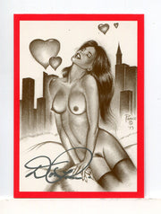 1994 Vampires and Vixens Don Paresi Signed Trading Card #69 Passionate Moments - TvMovieCards.com