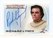 Battlestar Galactica Colonial Warriors Richard Lynch Autograph Card A24 - TvMovieCards.com
