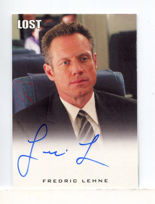 Lost Archives 2010 Fredric Lehne as U.S. Marshal Edward Mars Autograph Card - TvMovieCards.com