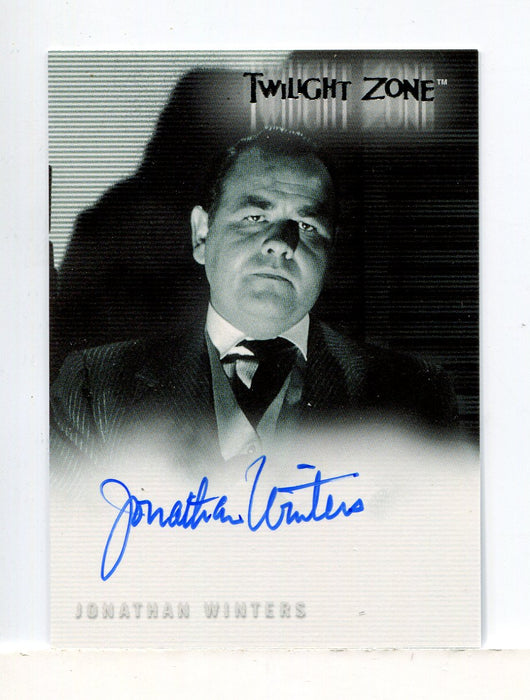Twilight Zone 3 Shadows and Substance Jonathan Winters Autograph Card A-42 - TvMovieCards.com