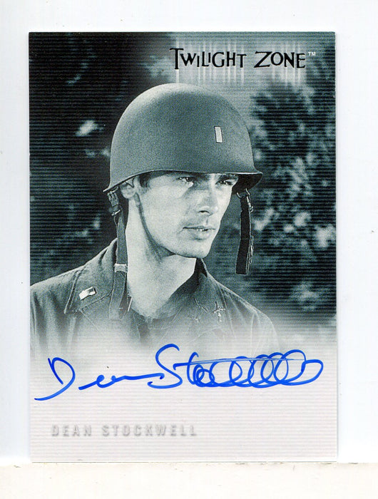 Twilight Zone 3 Shadows and Substance Dean Stockwell Autograph Card A-39 - TvMovieCards.com