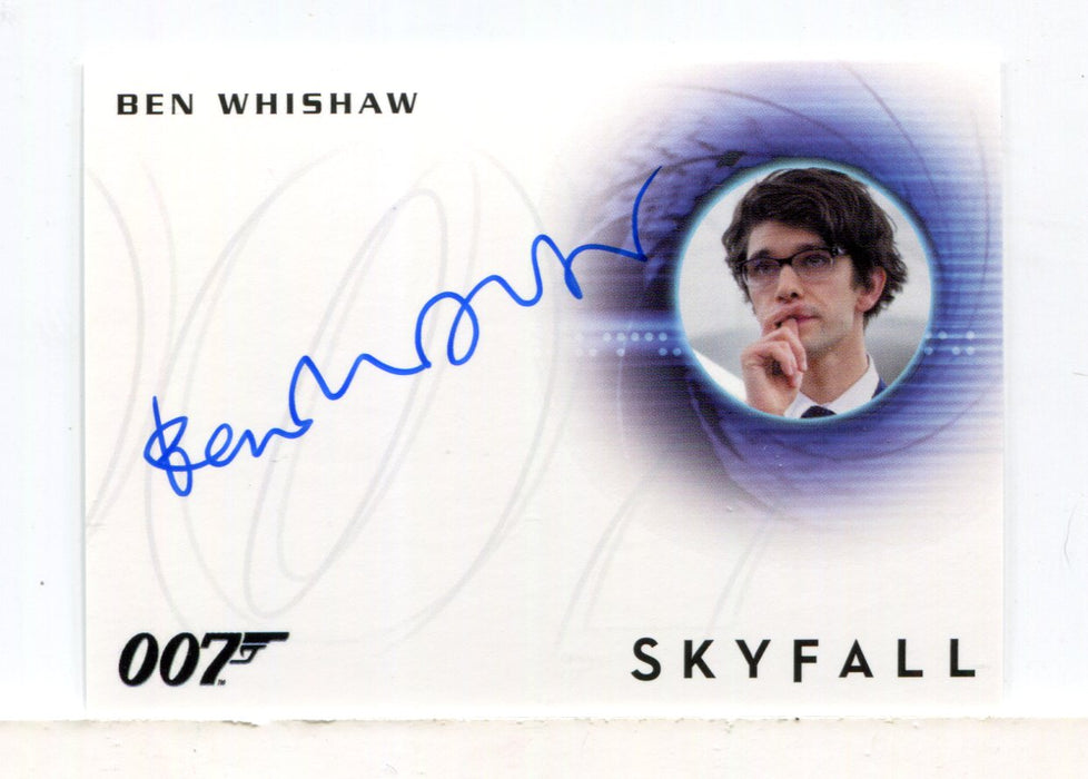 James Bond Archives Final Edition 2017 Ben Whishaw Autograph Card A283 - TvMovieCards.com