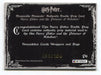 Harry Potter Memorable Moments 2 Honeyduke Candy Double Prop Card HP P6 #093/100 - TvMovieCards.com