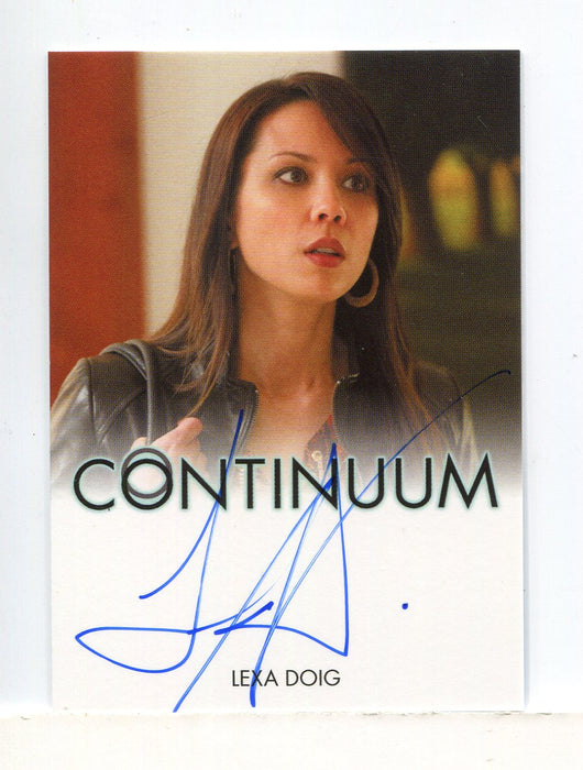 Continuum Seasons 1 & 2 Lexa Doig as Sonya Valentine Autograph Card - TvMovieCards.com
