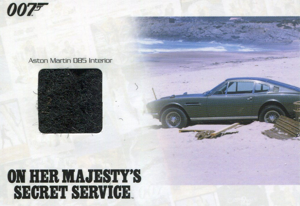 James Bond Archives 2014 Edition Aston Martin Interior Relic Card JBR39 #180/275 - TvMovieCards.com