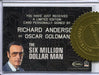 Bionic Collection Richard Anderson as Oscar Goldman Incentive Autograph Card - TvMovieCards.com