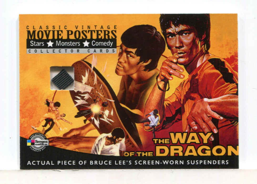 Classic Vintage Movie Posters 2 Bruce Lee Costume Card VL2 Breygent - TvMovieCards.com