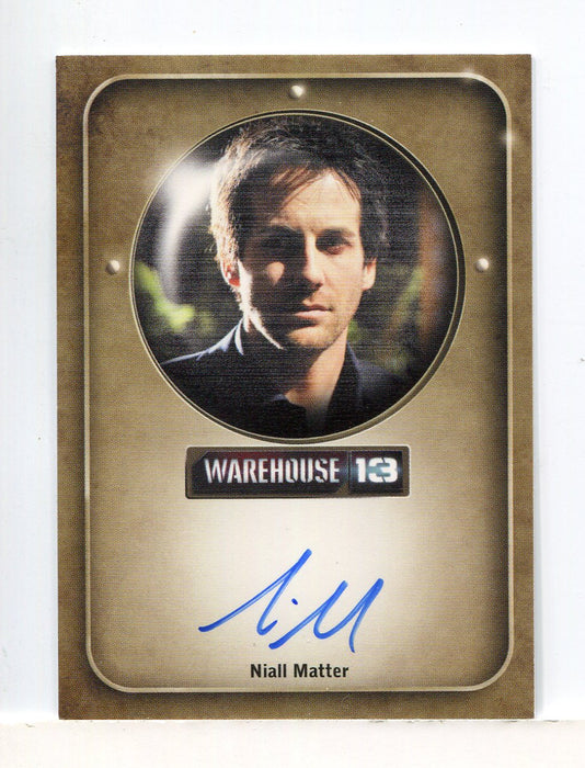 Warehouse 13 Season 1 One Niall Matter as Gary Whitman Autograph Card - TvMovieCards.com