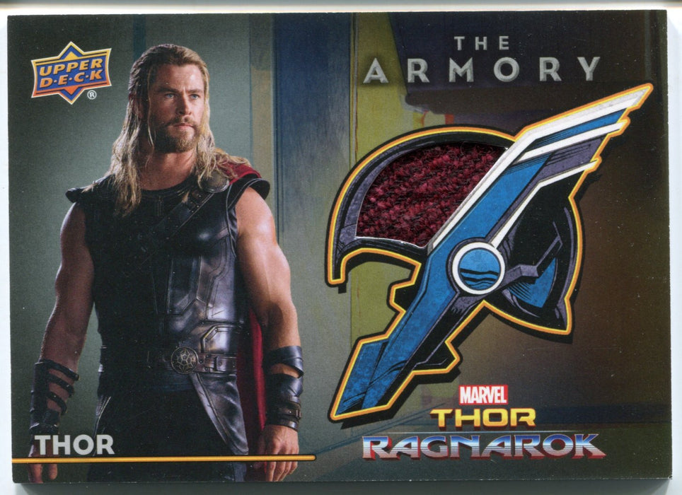 2017 Thor Ragnarok Armory Costume Card AS-11 Thor Upperdeck - TvMovieCards.com