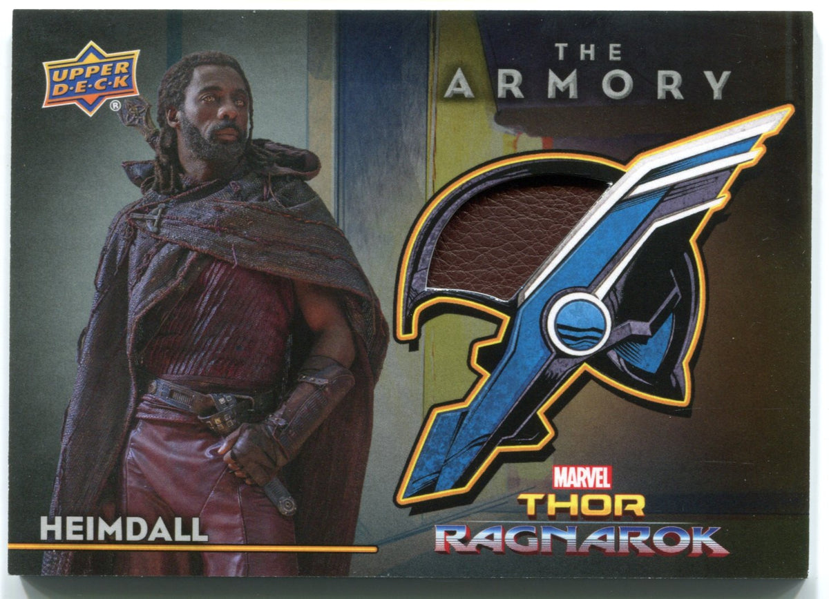 2017 Thor Ragnarok Armory Costume Card AS-18 Heimdall Upperdeck ...