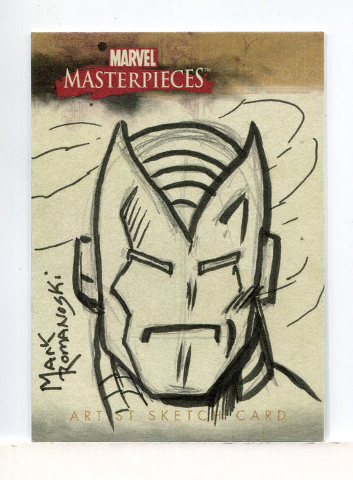 Marvel Masterpieces II Mark Romanoski Autograph Sketch Card 2008 Skybox - TvMovieCards.com