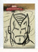 Marvel Masterpieces II Mark Romanoski Autograph Sketch Card 2008 Skybox - TvMovieCards.com