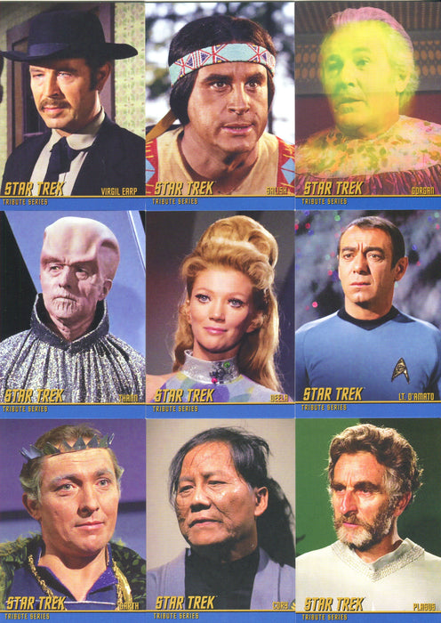 Star Trek TOS The Original Series Heroes Villains Tribute Chase Card Set T38 - T - TvMovieCards.com