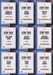 Star Trek TOS The Original Series Heroes Villains Tribute Chase Card Set T38 - T - TvMovieCards.com