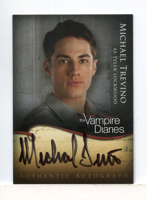 Vampire Diaries Season One Michael Trevino as Tyler Lockwood Autograph Card A8 - TvMovieCards.com