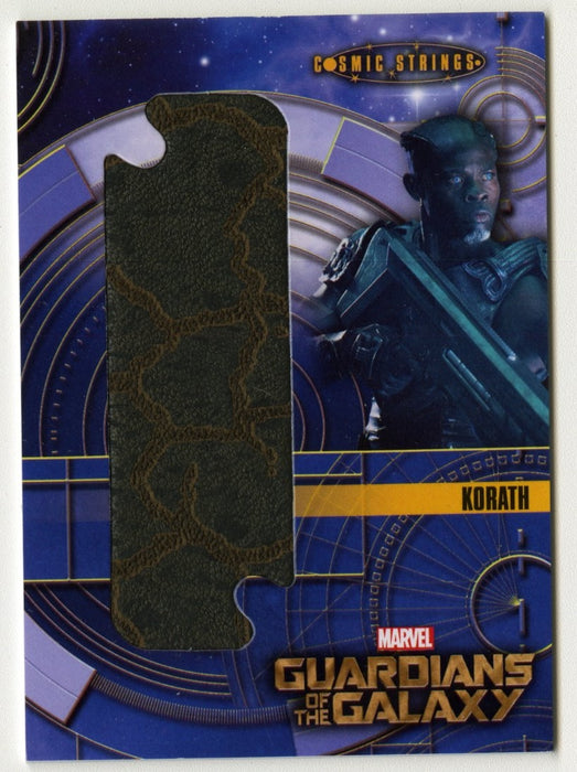 2014 Guardians of the Galaxy Relic Costume Card CSO-8 Korath Upperdeck - TvMovieCards.com