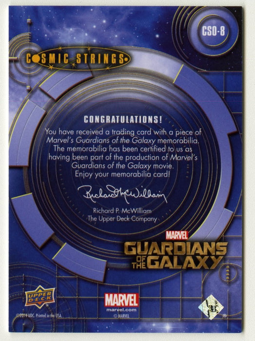 2014 Guardians of the Galaxy Relic Costume Card CSO-8 Korath Upperdeck - TvMovieCards.com