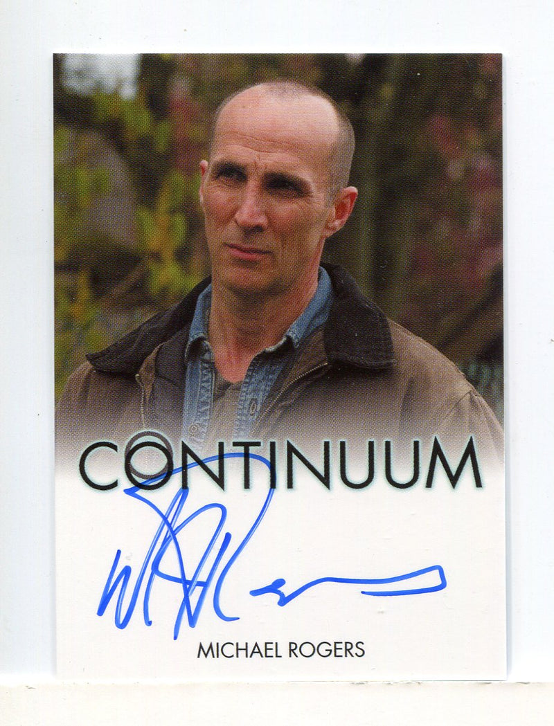 Continuum Seasons 1 & 2 Michael Rogers as Roland Randol Autograph Card - TvMovieCards.com