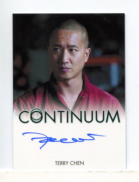 Continuum Seasons 1 & 2 Terry Chen as Curtis Chen Autograph Card - TvMovieCards.com