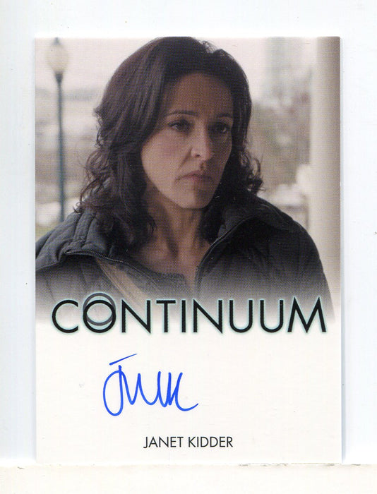 Continuum Seasons 1 & 2 Janet Kidder as Ann Sadler Autograph Card - TvMovieCards.com
