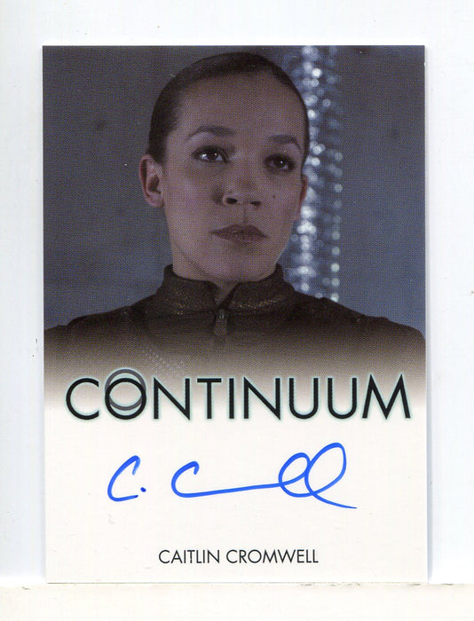 Continuum Seasons 1 & 2 Caitlin Cromwell as Elena Autograph Card - TvMovieCards.com