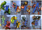 Marvel Avengers Age of Ultron 2015 Connection Bronze Age Card Set ACB1-ACB8 - TvMovieCards.com