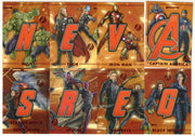 Marvel Avengers Age of Ultron 2015 Connection Theatrical Card Set ACT1-ACT8 - TvMovieCards.com