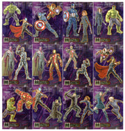 Marvel Avengers Age of Ultron 2015 Multiple Metallics Double Card Set MD1-MD12 - TvMovieCards.com