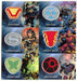 2015 DC Comics Super-Villains Replica Patch Trading Card Set E01-E06 - TvMovieCards.com