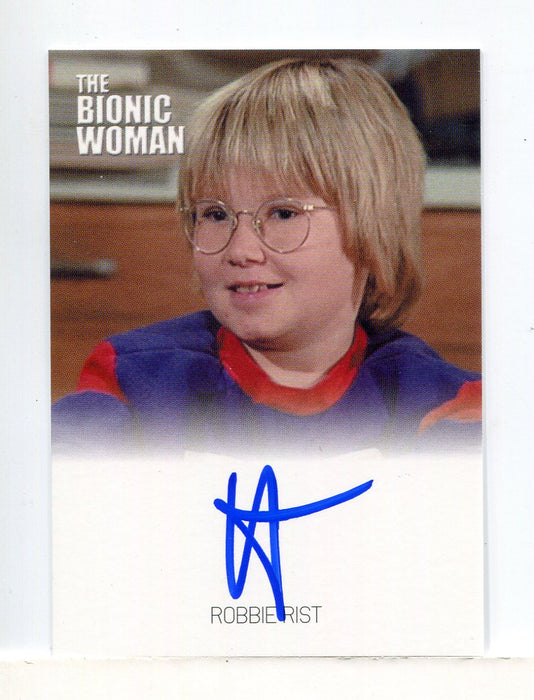 Bionic Collection The Bionic Woman Robbie Rist Autograph Card - TvMovieCards.com