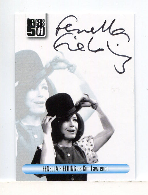 Avengers TV 50th Anniversary Fenella Fielding Kim Lawrence Autograph Card AVFF - TvMovieCards.com