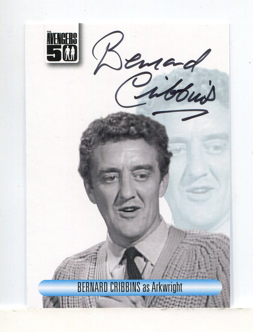 Avengers TV 50th Anniversary Bernard Cribbins as Arkwright Autograph Card AVBC - TvMovieCards.com
