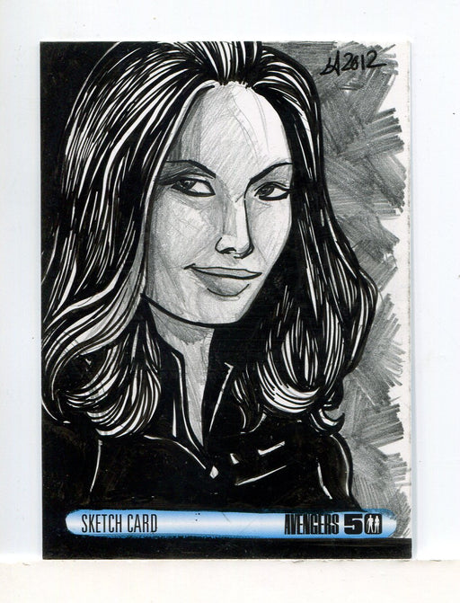 Avengers TV 50th Anniversary Autograph Sketch Card SK1 - TvMovieCards.com