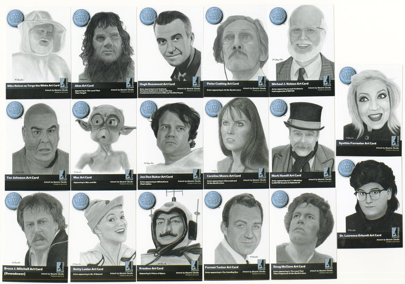 2019 MST3K Mystery Science Theater 3000 S3 Art Card Chase Set MC25-MC41 - TvMovieCards.com