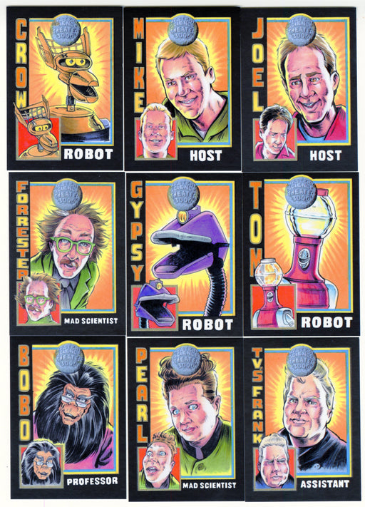 2019 MST3K Mystery Science Theater 3000 S3 Retro Character Card Chase Set #1-#9 - TvMovieCards.com
