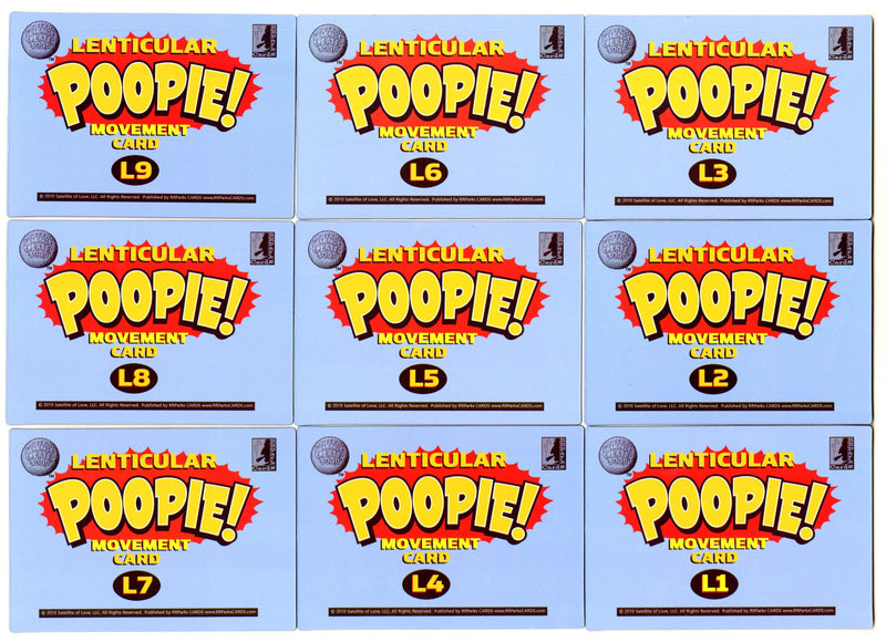 2019 MST3K Mystery Science Theater 3000 S3 Lenticular Poopie! Chase Card Set - TvMovieCards.com