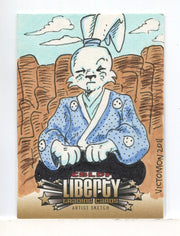 2011 Cryptozoic CBLDF Liberty Artist Sketch Card by Victor "Victomon" Rodriguez - TvMovieCards.com