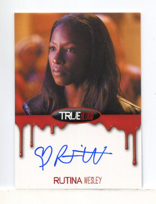 True Blood Season 6 Rutina Wesley as Tara Thornton Autograph Card - TvMovieCards.com