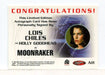 James Bond 40th Anniversary Lois Chiles as Holly Goodhead Autograph Card A11 - TvMovieCards.com