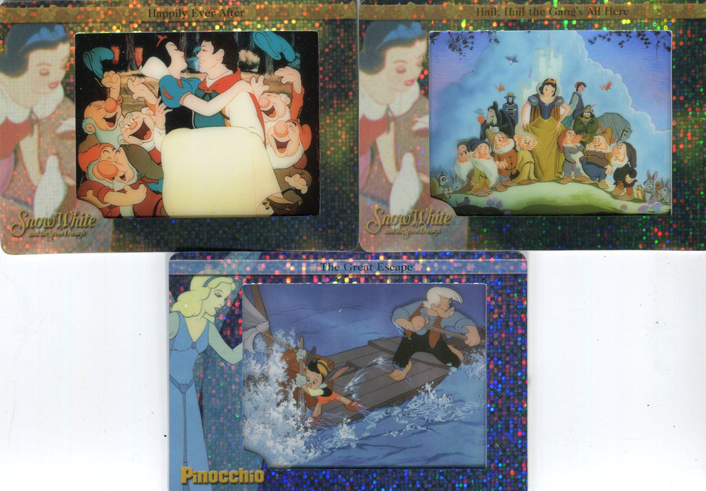 Disney Classic Movie FilmCardz Rare FilmCardz Chase Card Lot R1-R3 Artbox 2003 - TvMovieCards.com