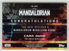 2020 Star Wars The Mandalorian Medallion Trading Card M-CDC Cara Dune Topps - TvMovieCards.com