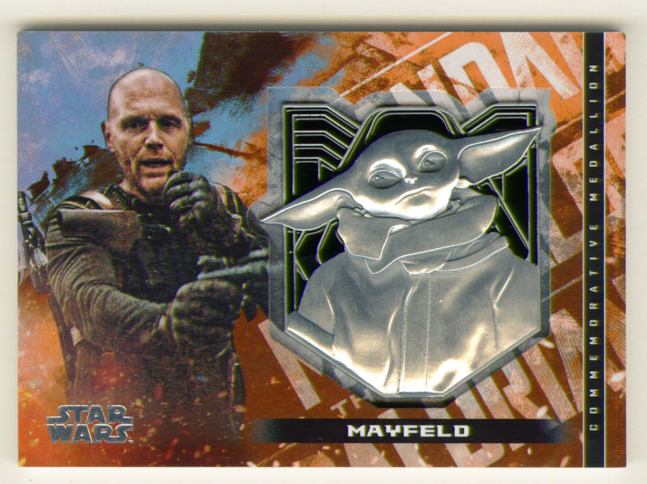 2020 Star Wars The Mandalorian Medallion Trading Card M-MFC Mayfield Topps - TvMovieCards.com