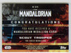 2020 Star Wars The Mandalorian Medallion Trading Card M-STC Scout Trooper Topps - TvMovieCards.com