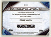 2021 Star Wars The Mandalorian Button Trading Card MC-VB Cobb Vanth Topps - TvMovieCards.com