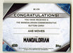 2021 Star Wars The Mandalorian Button Trading Card MC-ATW Axe Woves Topps - TvMovieCards.com