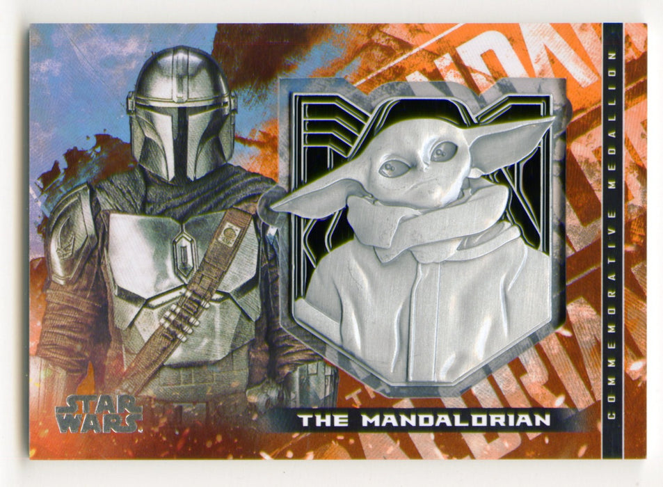 2020 Star Wars The Mandalorian Medallion Trading Card M-MC Topps - TvMovieCards.com