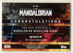 2020 Star Wars The Mandalorian Medallion Trading Card M-WC Winta Topps - TvMovieCards.com