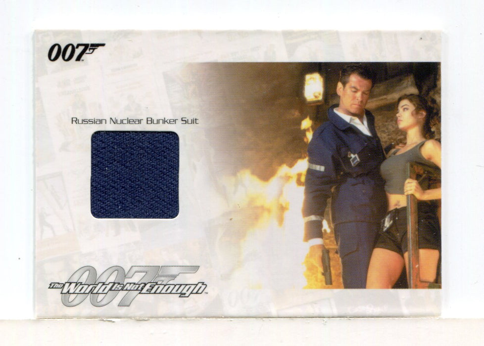 James Bond Mission Logs Russian Bunker Suit Relic Costume Card JBR26 #452/875 - TvMovieCards.com